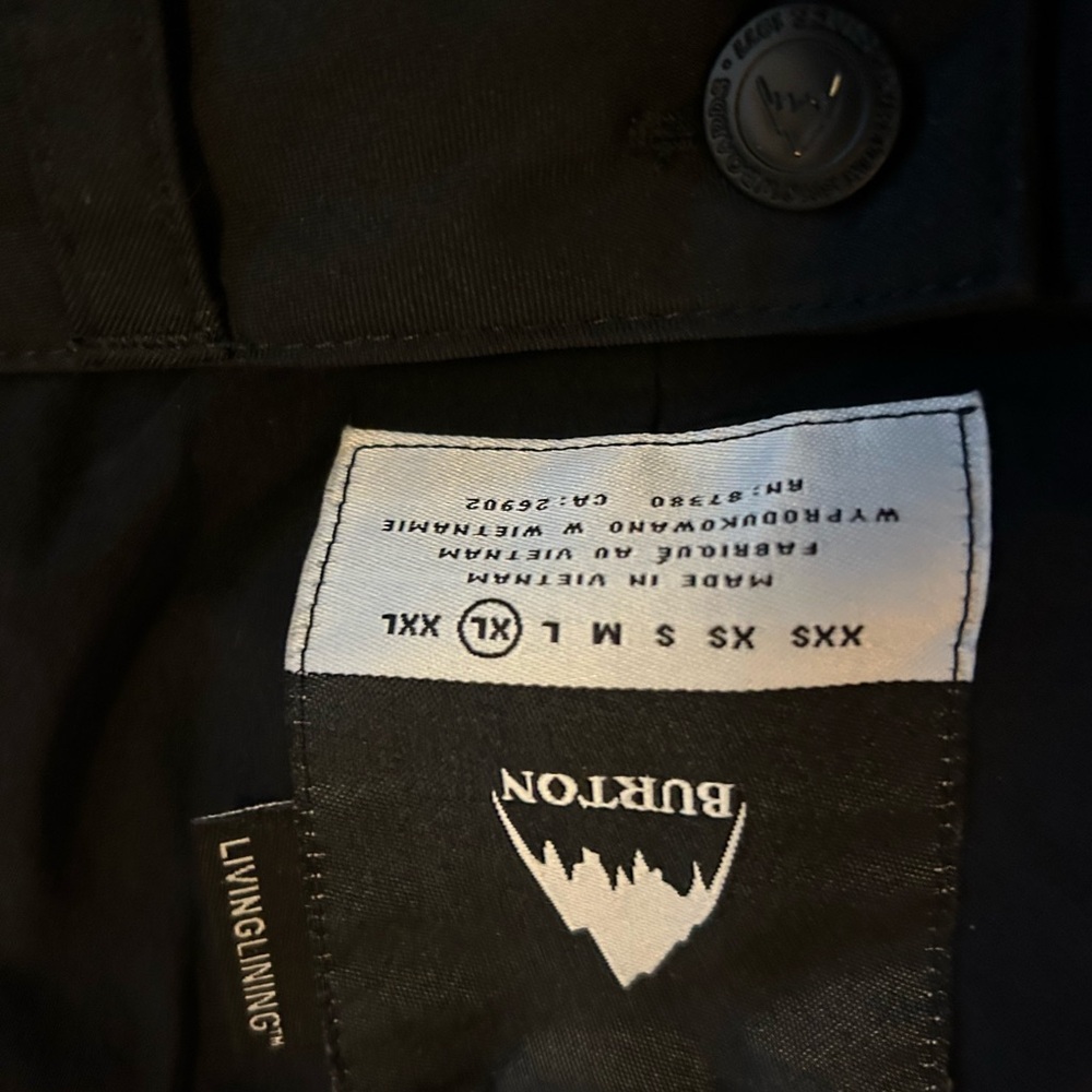 Burton Black “Gloria” Snowpants - Picture 11 of 12